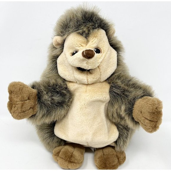 Ikea Hedgehog Hand Puppet Titta Plush 10" Tall - Picture 1 of 7